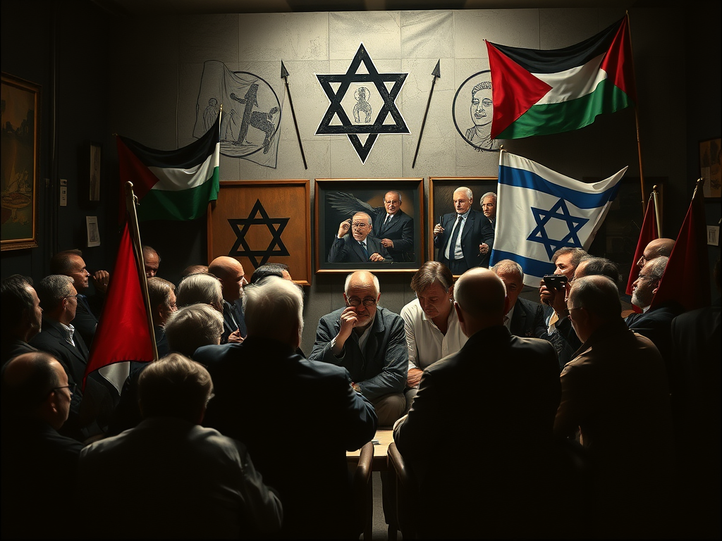 Art World Struggles with Political Discourse on Israel-Palestine