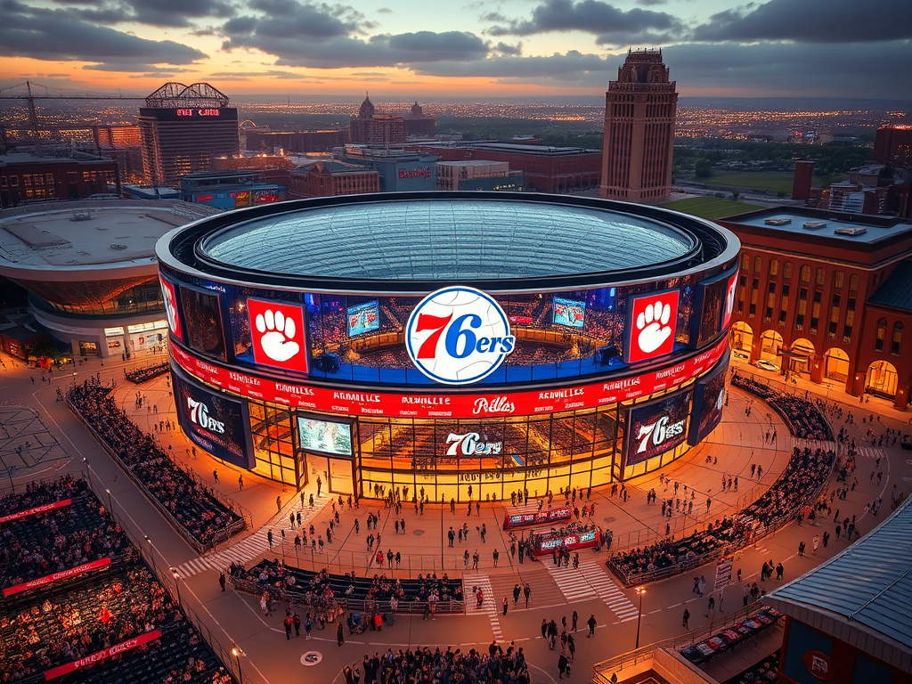 Philadelphia 76ers to Build New Arena in South Philly