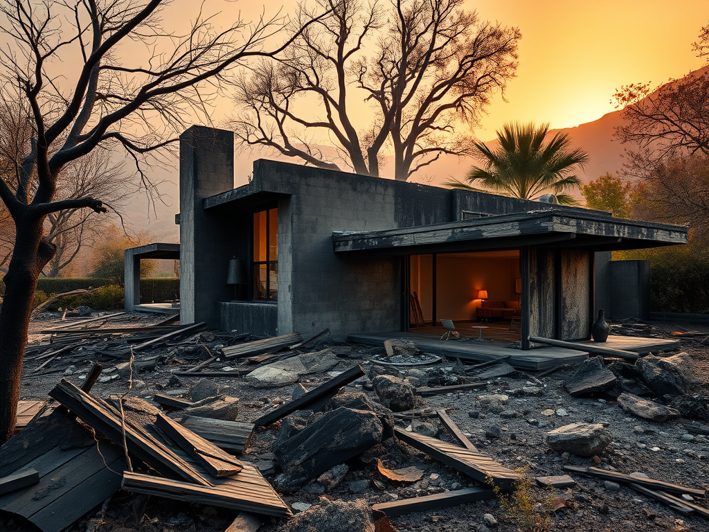 Los Angeles Fires: Destruction of Iconic Buildings