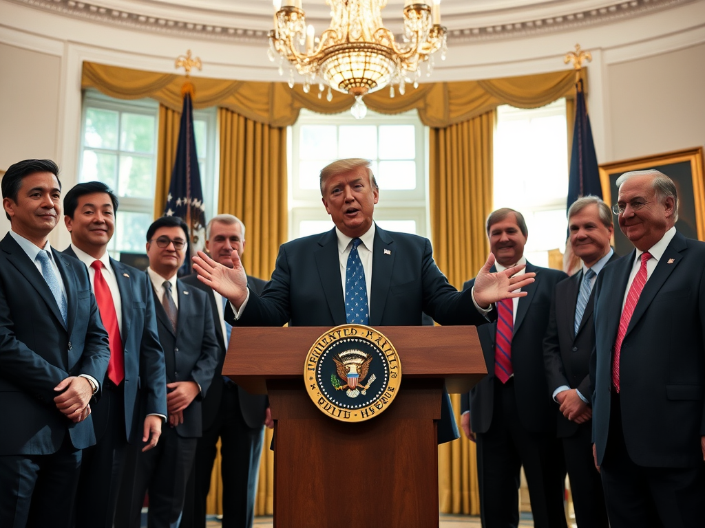 Trump Launches $100 Billion A.I. Initiative with OpenAI and Oracle