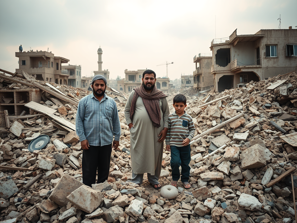 Gaza Family Returns to Find Their Home in Ruins