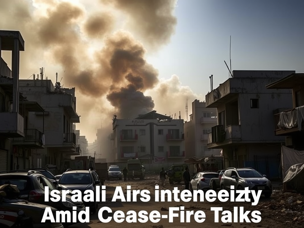 Israeli Airstrikes Intensify Amid Cease-Fire Talks