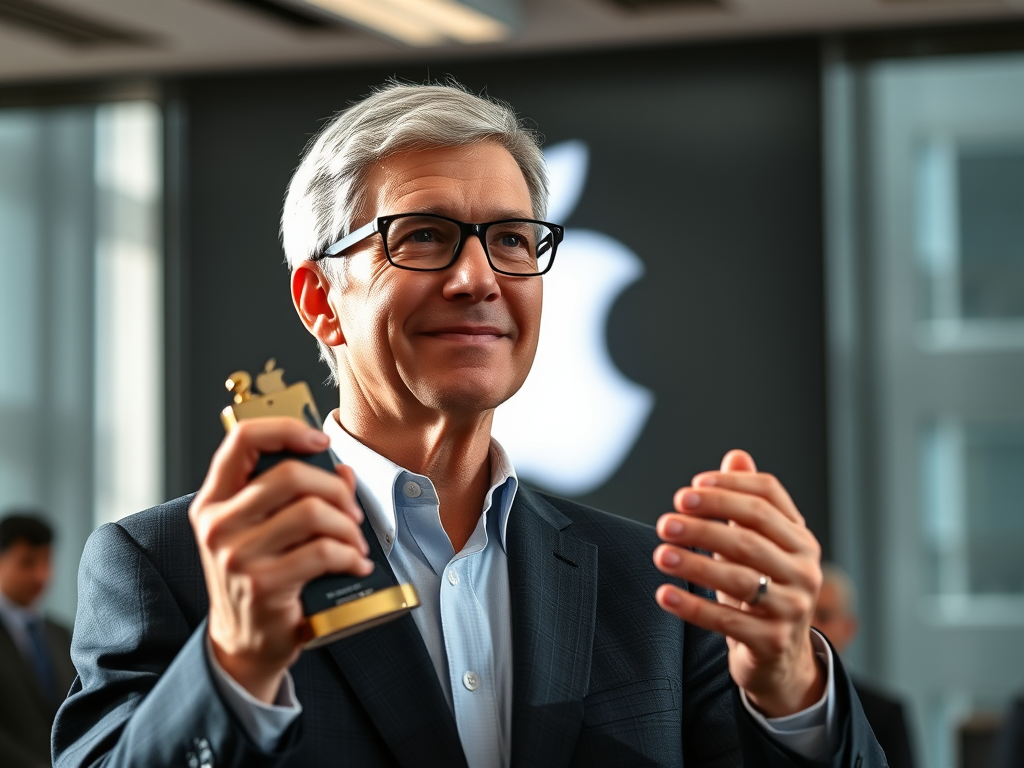 Tim Cook Named to“ Today Silicon Valley’s ”2025 Global Tech Innovators List
