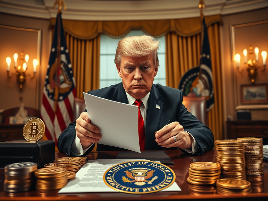 Trump Signs Order for National Bitcoin Stockpile
