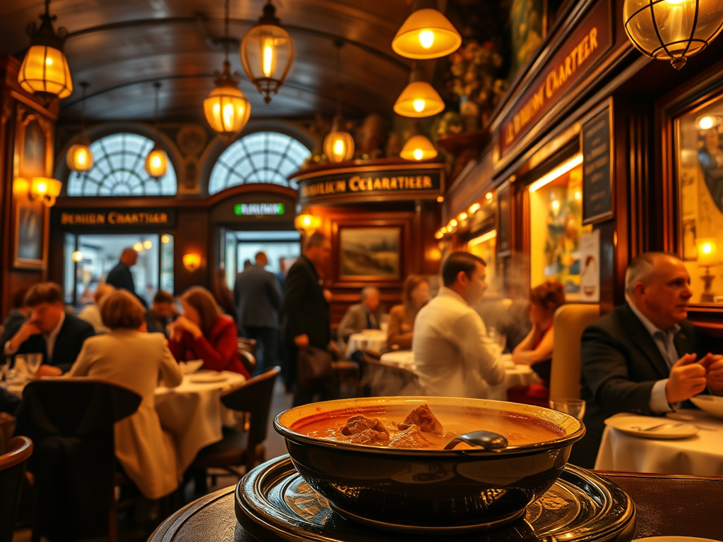 Rising Costs Challenge Beef Bourguignon at Bouillon Chartier