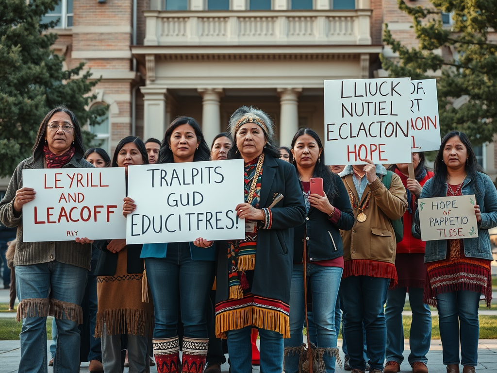 Lawsuit Filed Against Trump Over Native School Firings