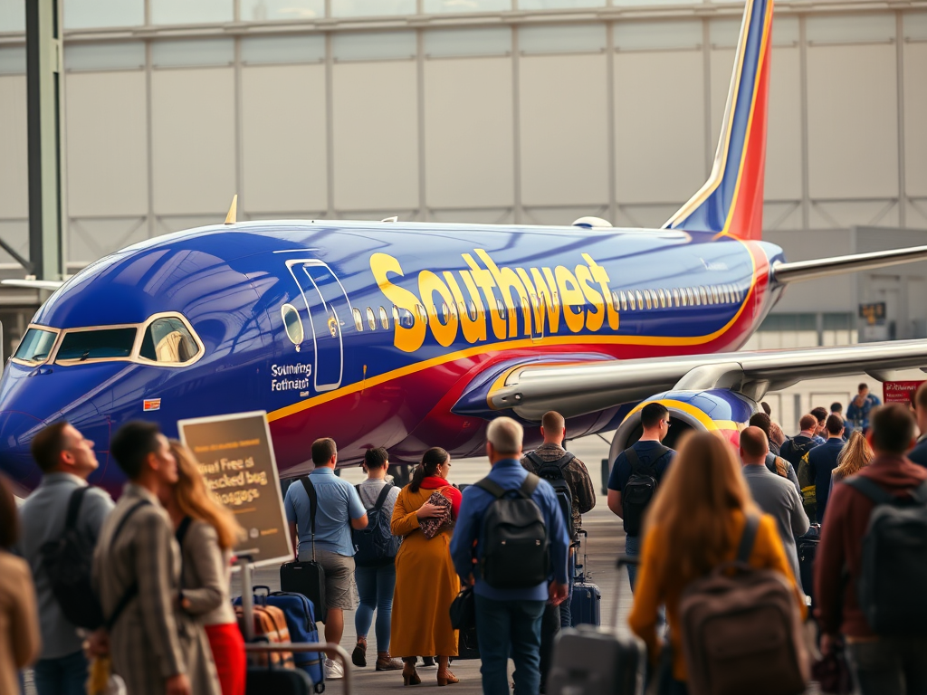Southwest Airlines Ends Free Checked Bag Policy