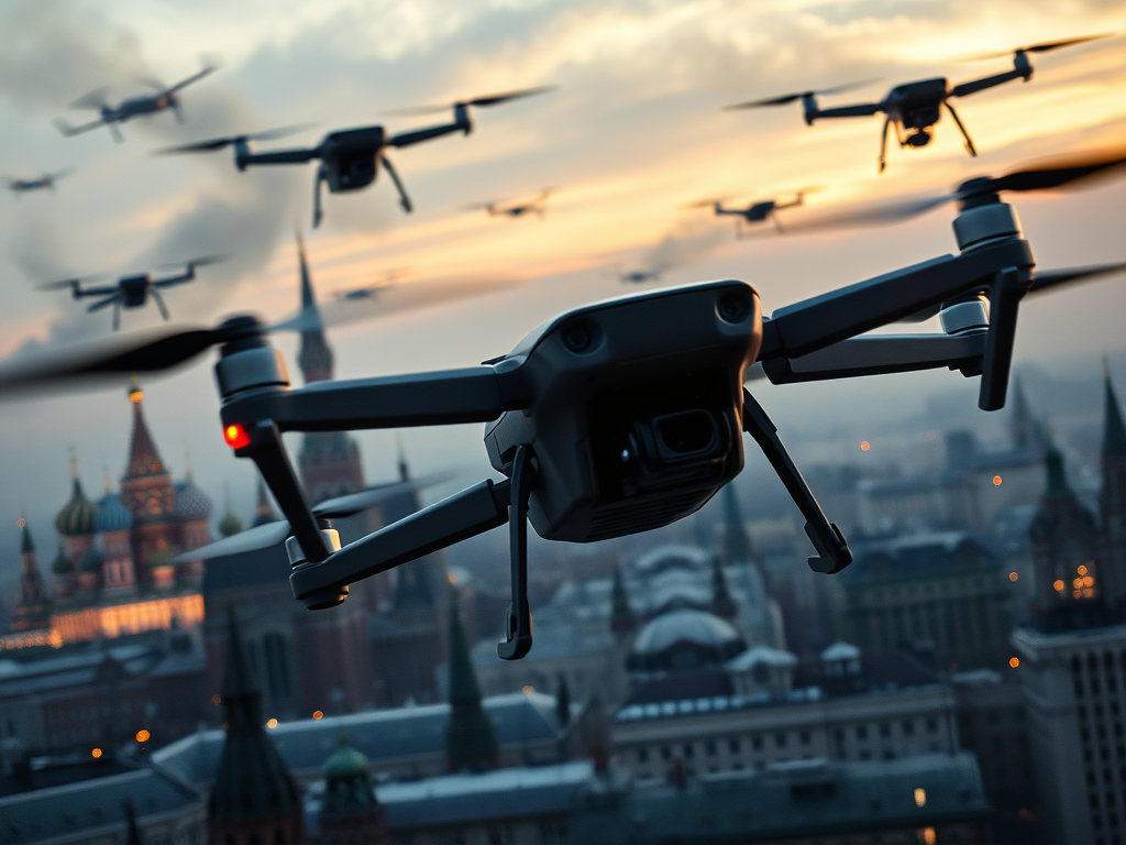Ukraine’s Drone Assault on Moscow: A New Escalation