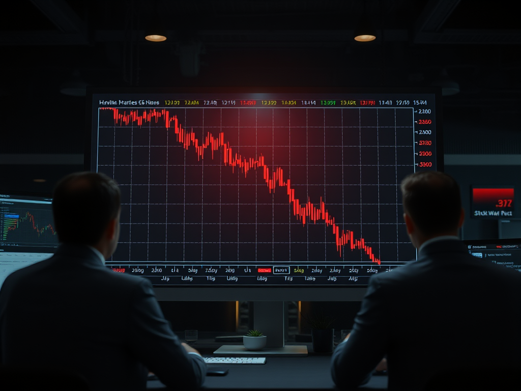 Stock Market Plummets Amid Trade War Fears