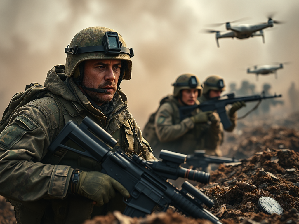 Ukrainian Troops Tackle Adversity on the Frontlines