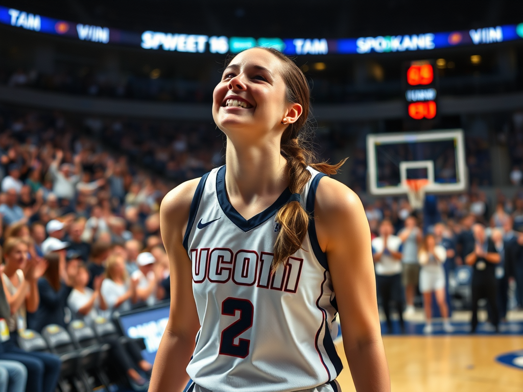 Paige Bueckers Shines in UConn’s Sweet 16 Victory
