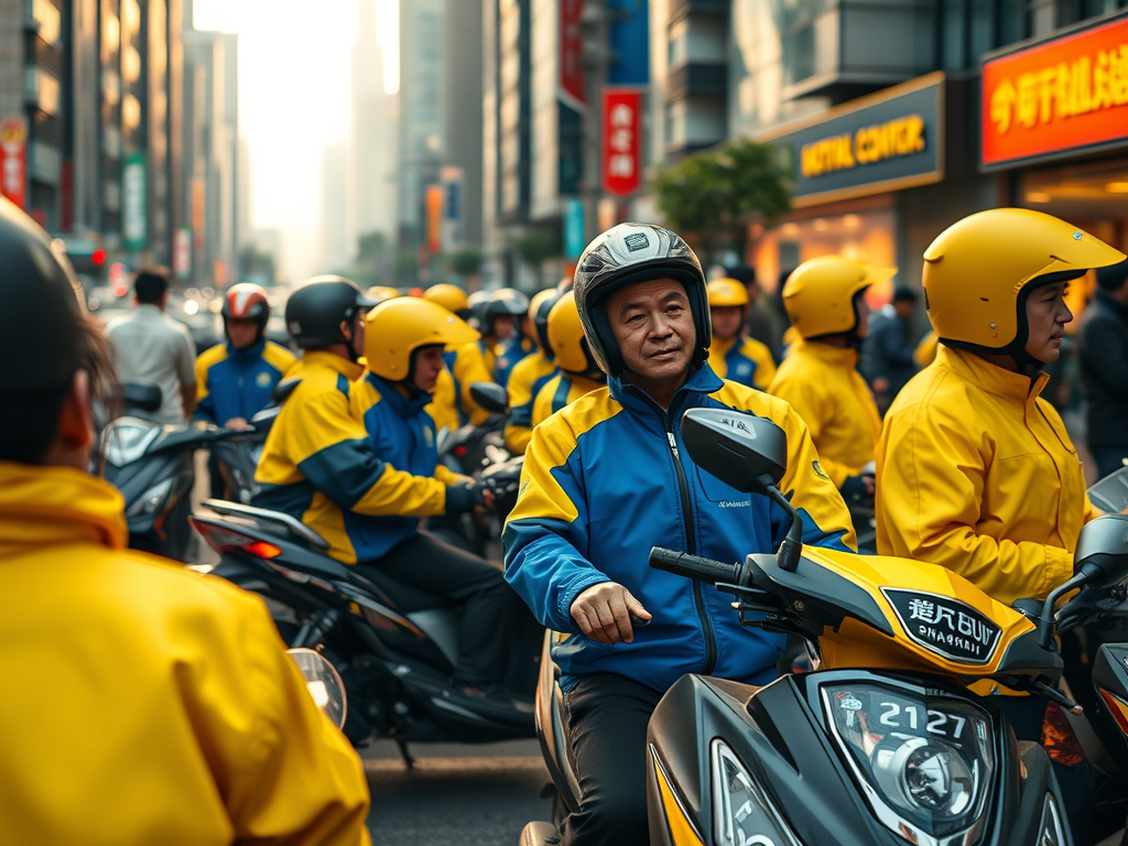 China’s Gig Economy: Workers Struggle Amid Economic Crisis