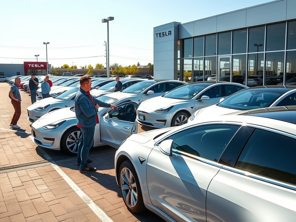 Used Teslas Surge Amid Musk’s Controversy