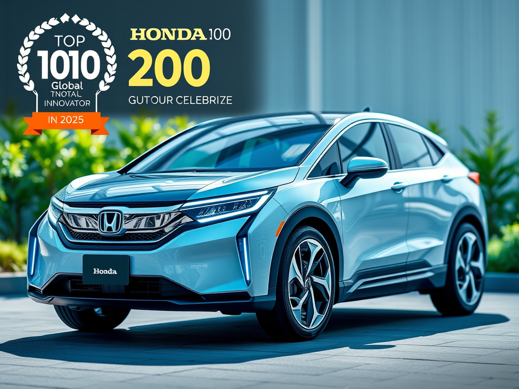 Honda Recognized as a Top 100 Global Innovator in 2025