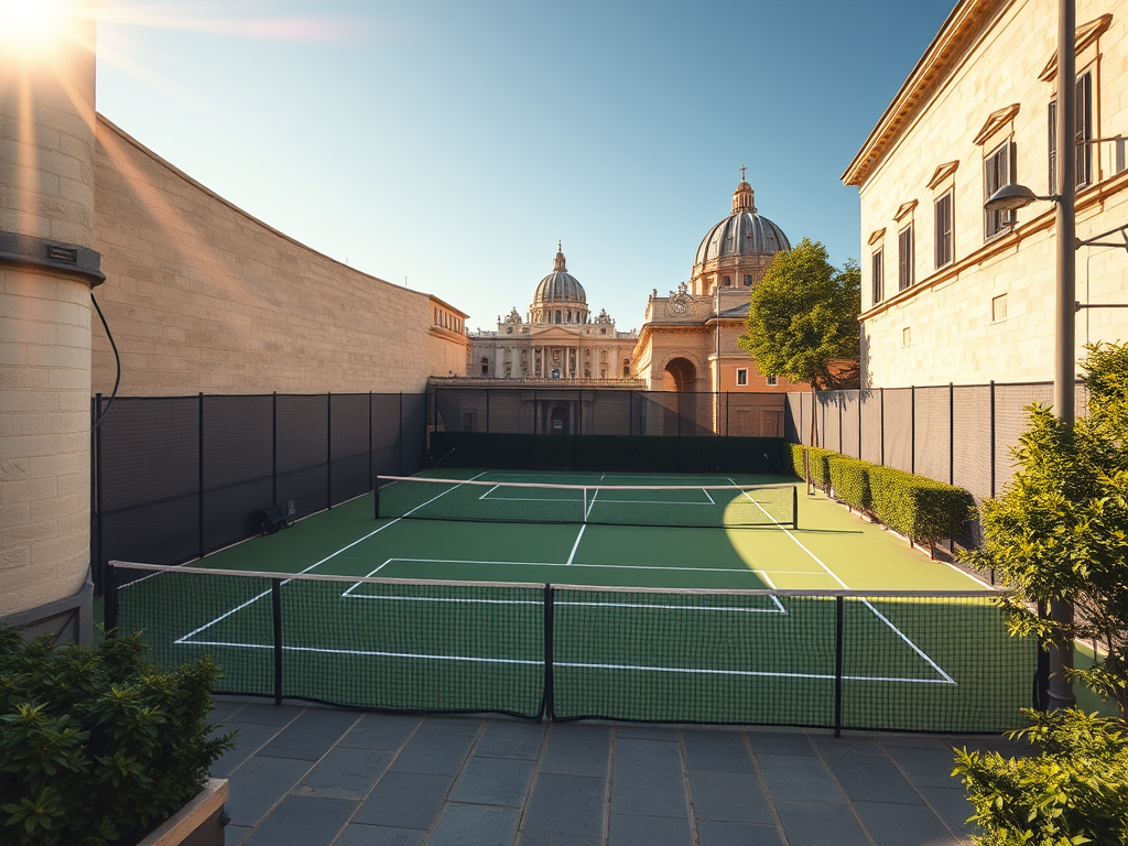 Tennis Court Hidden in Vatican City: A Unique Discovery