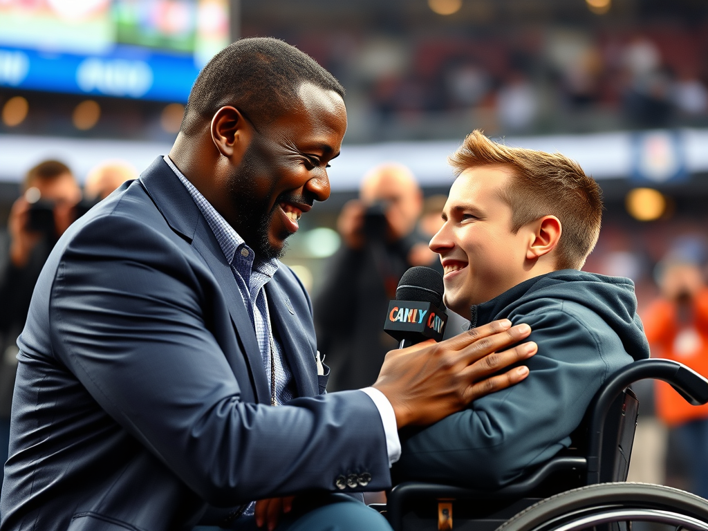 Deion Sanders Inspires Young Journalist with Disabilities 1 image 202