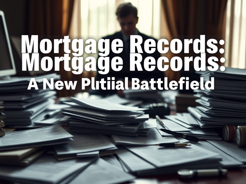 Mortgage Records: A New Political Battlefield